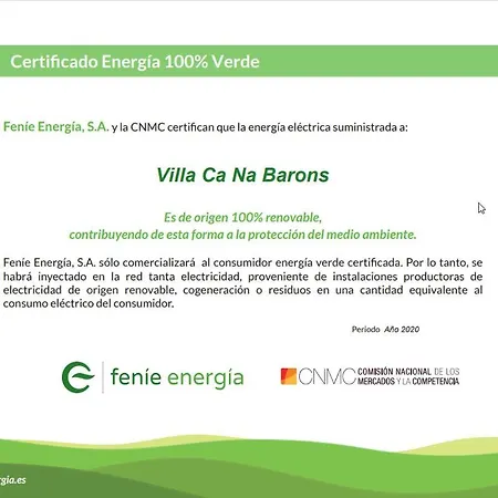 Finca Ca Na Barons Villa